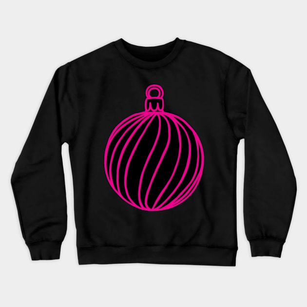 Simply Christmas Collection - Bauble - Alternative Xmas Colours Crewneck Sweatshirt by LAEC